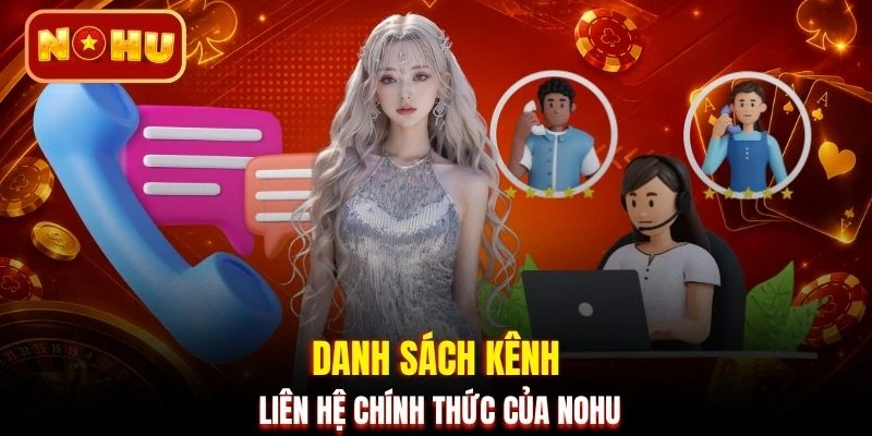Danh sách kênh liên hệ chính thức của NOHU