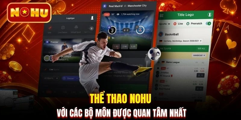 Thể Thao NOHU với các bộ môn được quan tâm nhất